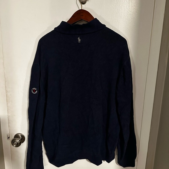 Ralph Lauren Reversible Quarter Zip, Size L - Picture 3 of 4